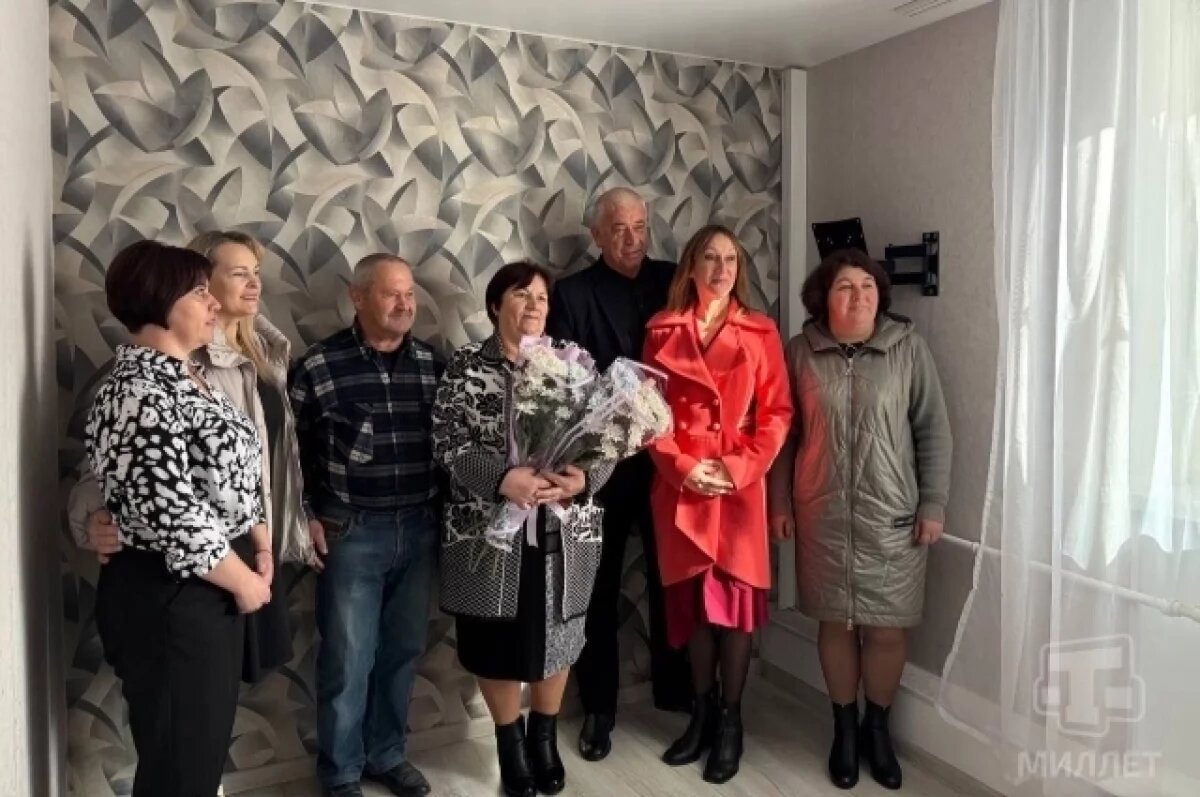    Представительница реабилитированного народа получила квартиру в Белогорске