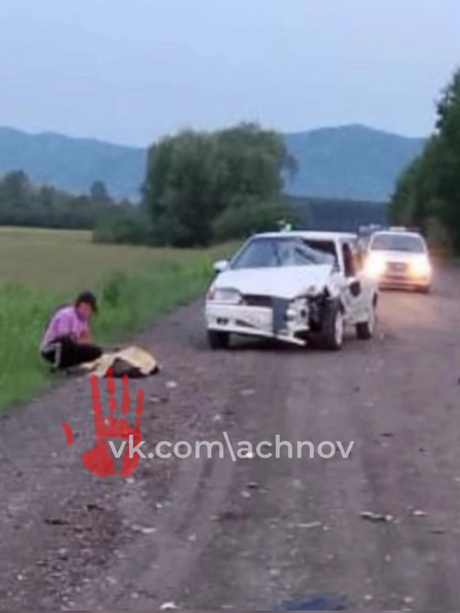 Фото с места ДТП из материалов уголовного дела