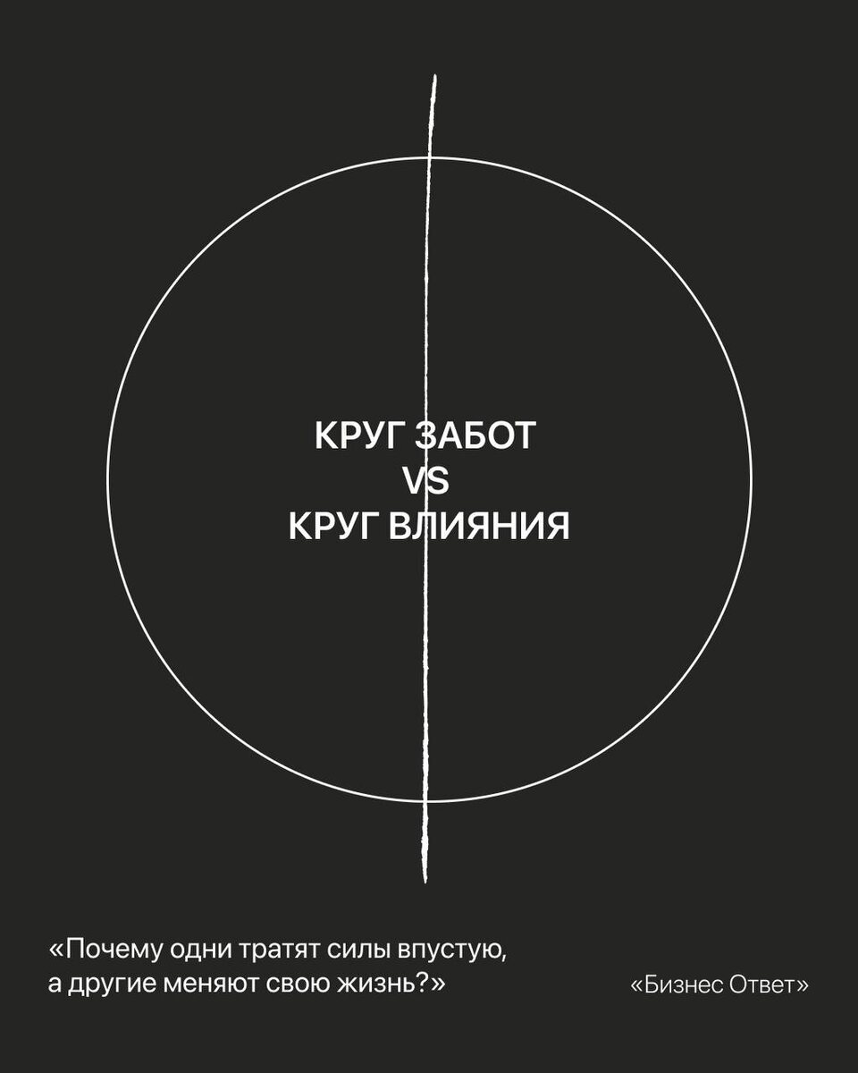 Ваша энергия ограничена. Куда вы ее направляете?