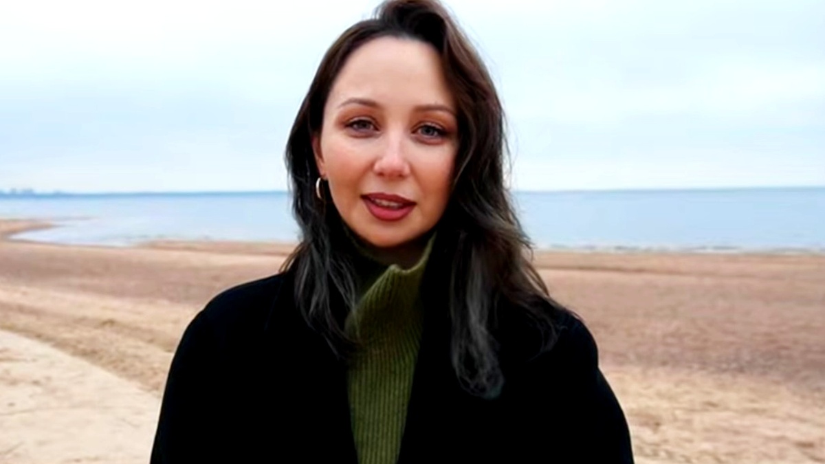 Елизавета Туктамышева. Кадр из интервью спортивному журналисту В. Кравченко