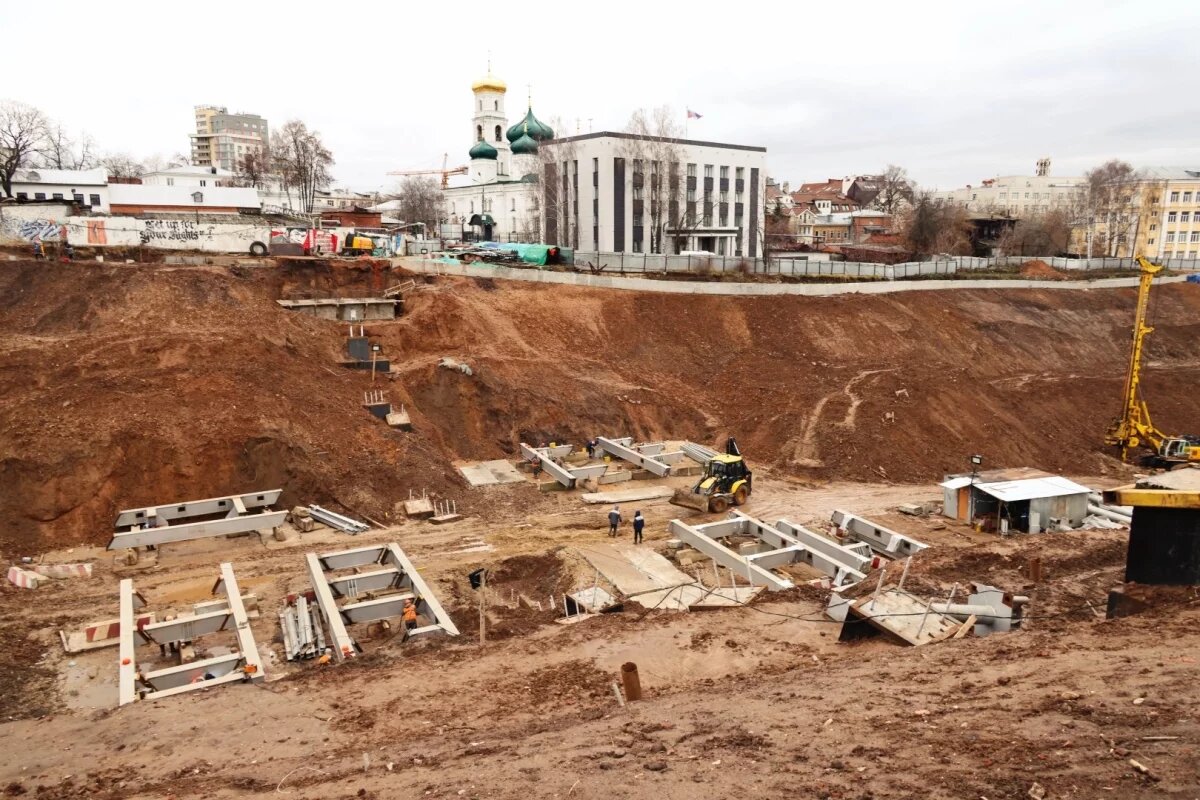    Ход благоустройства Почаинского оврага оценили в Нижнем Новгороде