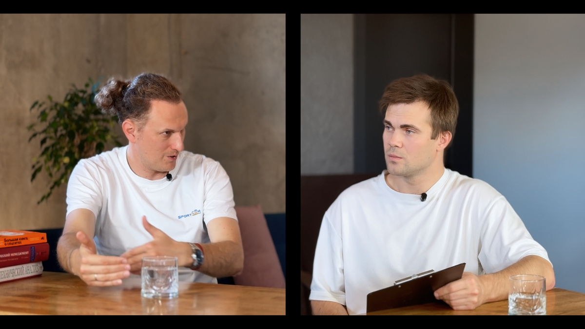 Кадр из подкаста SportCRM