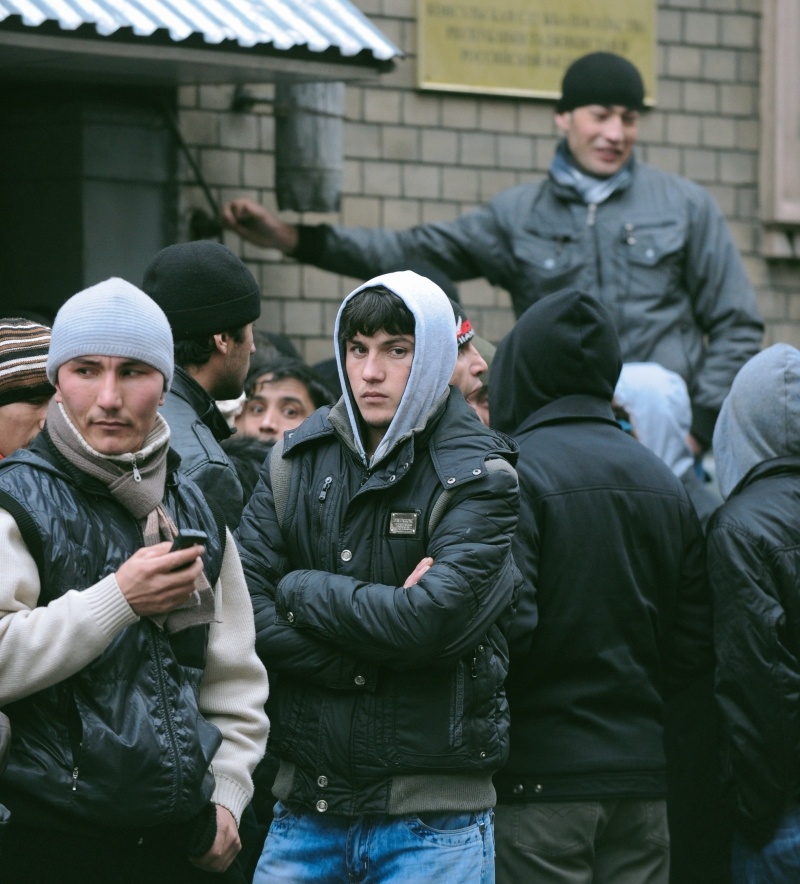 Из открытых источников в интернете. Миграты в России.