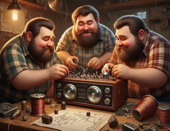 А не построить ли нам радио? Питание. 25.11.2025⁠