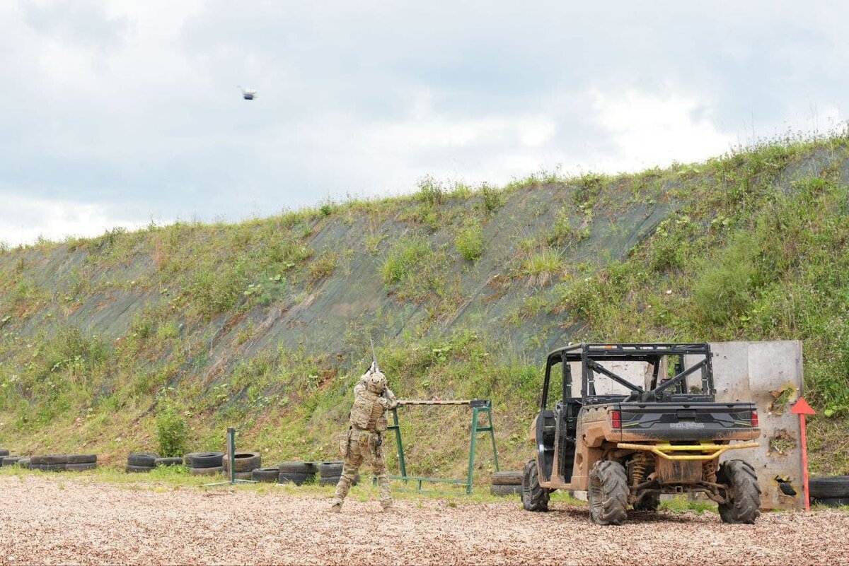   Антидроновое ружьё МР-155 в деле