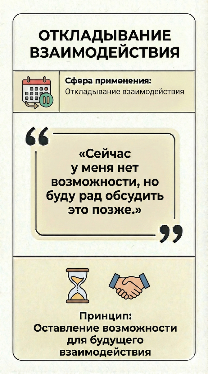 Деловой отказ