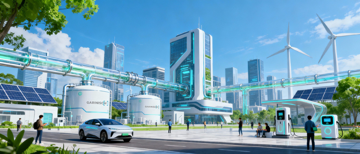 будущее с водородной энергетикой с ВИЭ