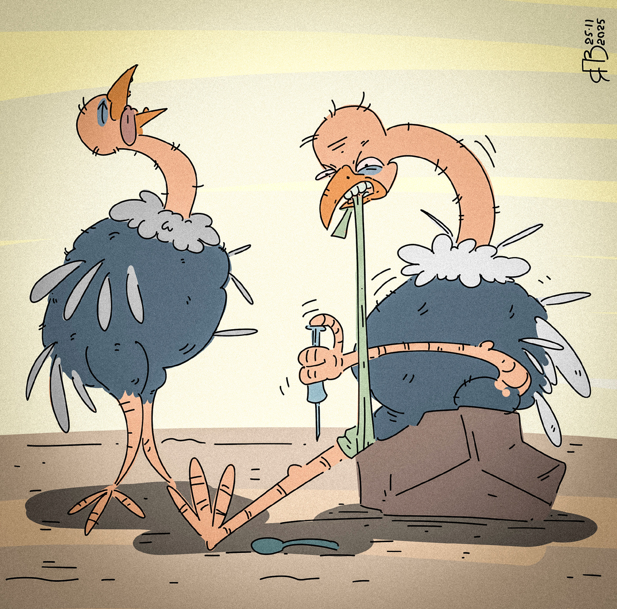 Плохие страусы