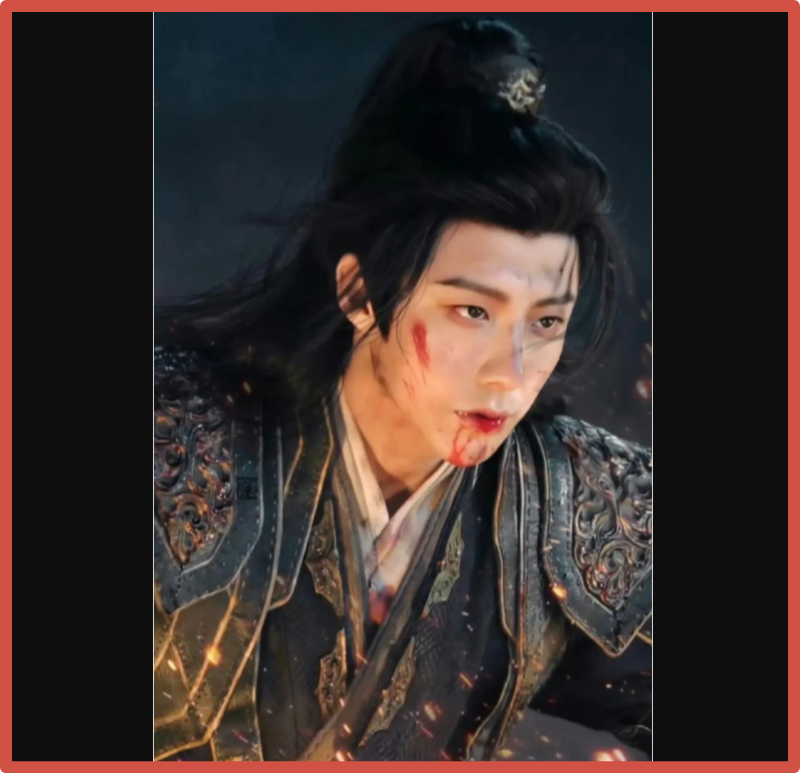 Снимок с экрана монитора. Актер и певец Лю Юйнин.