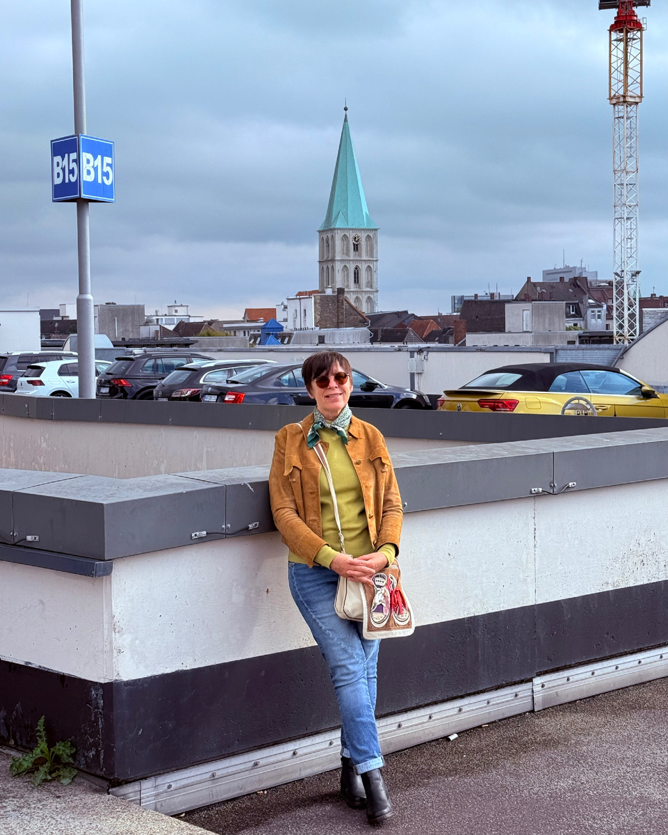 Город в котором я живу находится в западной части Германии.