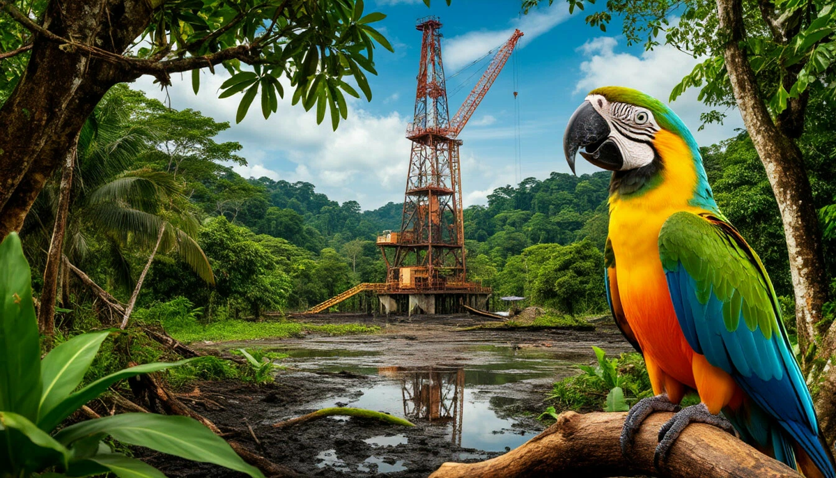 На переговорах в Белене страны ООН договорились о финансовой поддержке уязвимых граждан и защите тропических лесов, но разошлись во взглядах на будущее нефти, угля и газа. Изображение: Шедеврум