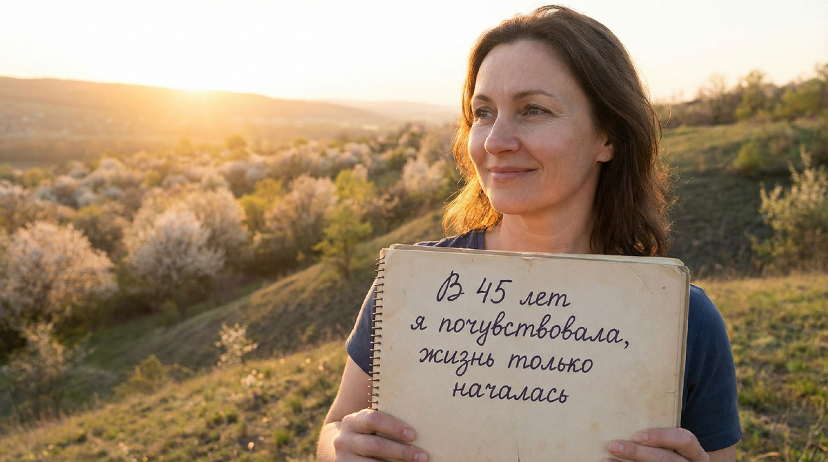 ... я поняла: жизнь только началась 