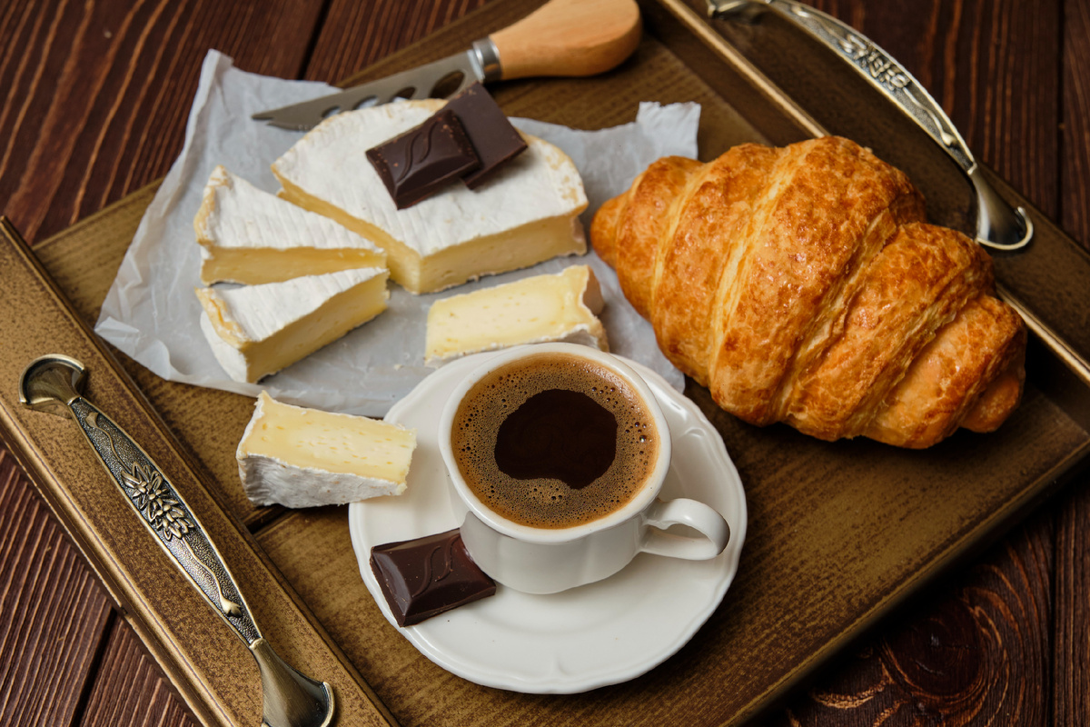 Завтрак в постель. Вариант подачи