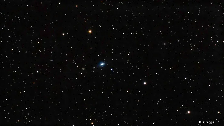 Снимок 3I/ATLAS, сделанный 21 ноября 2025 года. (Источник: Пол Крэггс)