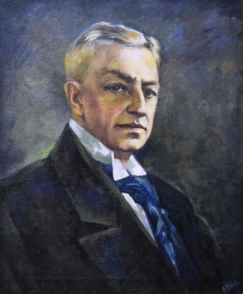 Портрет Ивана Бунина кисти Петра Ниилуса