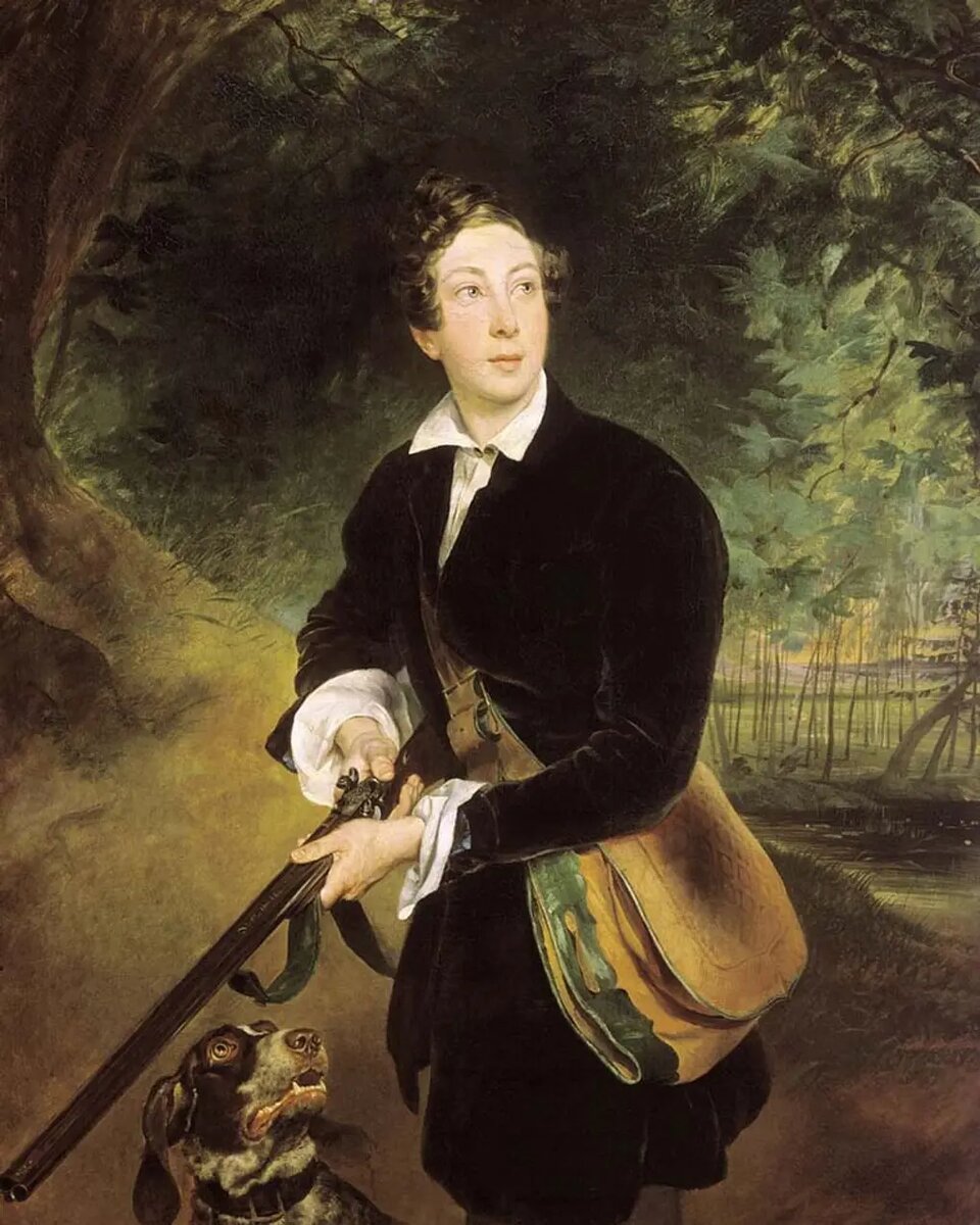 К. Брюллов Портрет А.К. Толстого