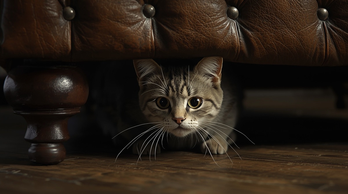 Она неделями сидела под диваном. А потом случилось то, что заставило меня плакать.