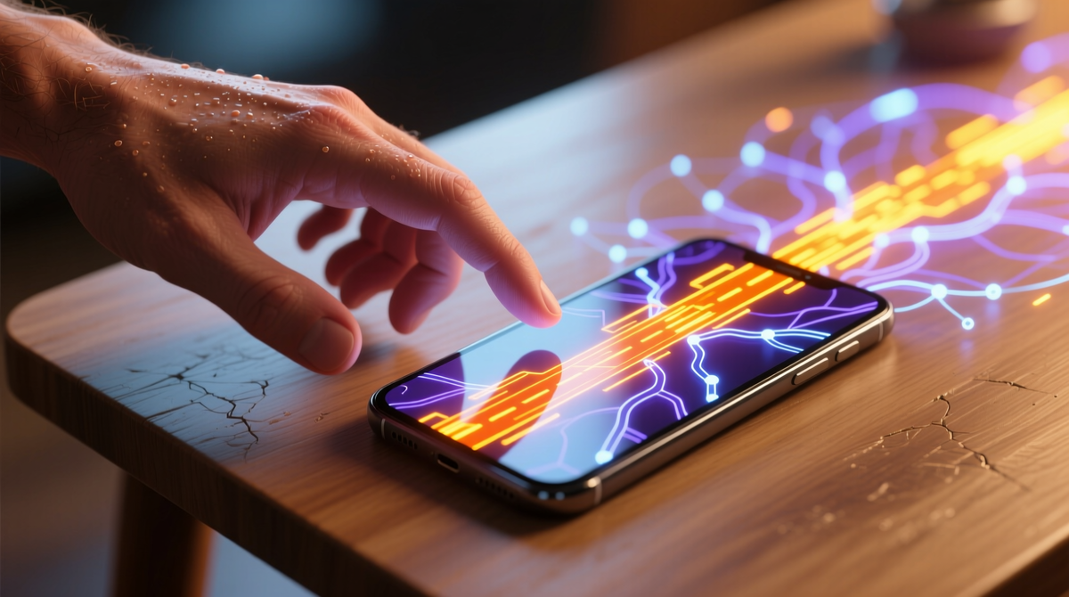 Мозг экономит энергию, прокладывая «нейронные трассы» для частых действий. Эта светящаяся дорога — путь привычки, который запускается автоматически, без нашего сознательного решения.