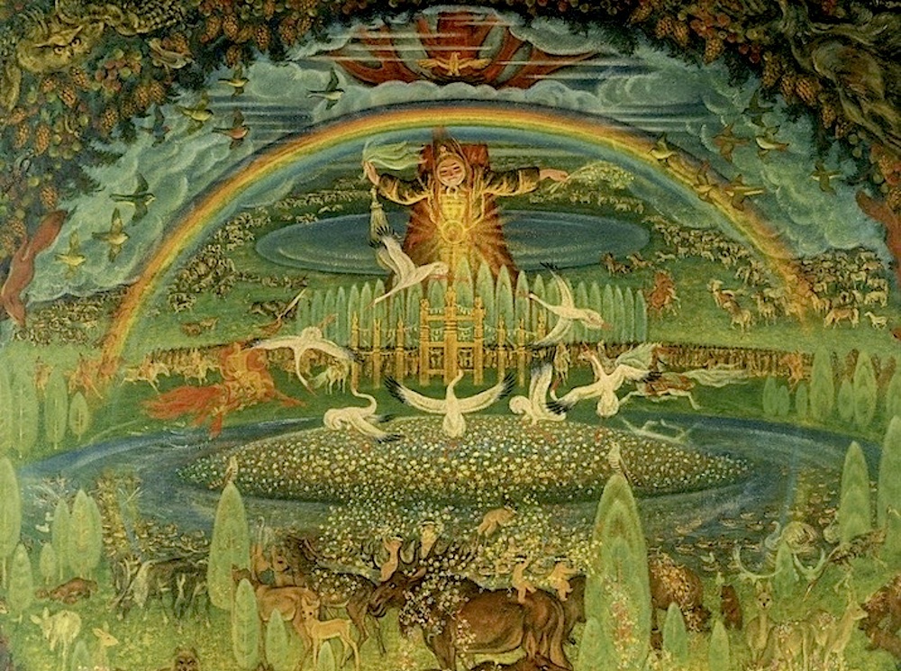 Изображение по мотивам эпоса Олонхо. Источник: historical-baggage.com