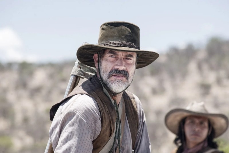 Рейнджер Глухой Смит в исполнении Джеффри Моргана. Кадр из фильма "Восстание Техаса" (2015).