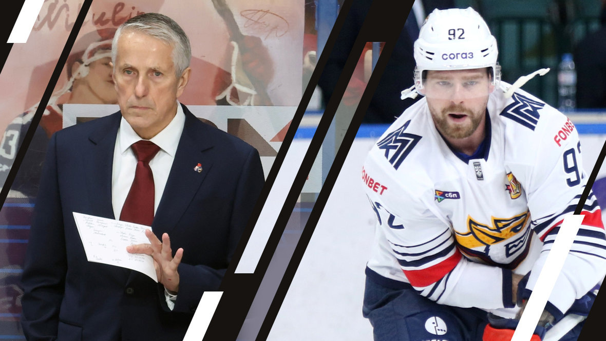    Боб Хартли и Евгений Кузнецов.Global Look Press, ХК «Локомотив» (Ярославль)