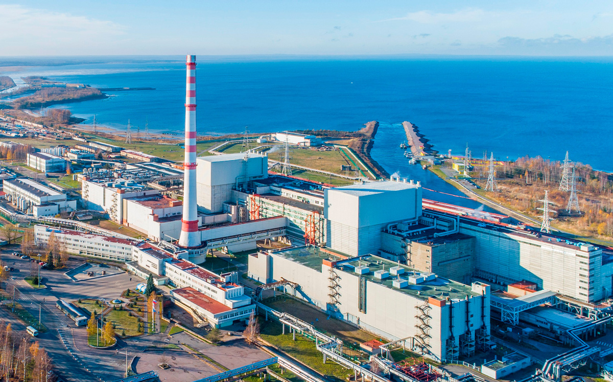 Ленинградская АЭС в г. Сосновый Бор. Источник фото: atomic-energy.ru