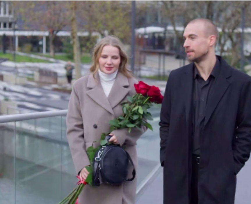 Кадр из фильма "Как спасти влюбленную женщину". Марина и Олег