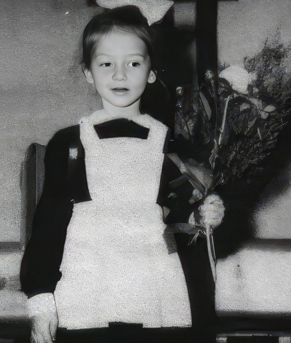 Ирина Гринёва в школьные годы