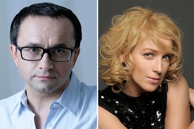 Ирина Гринёва и её первый муж Андрей Звягинцев