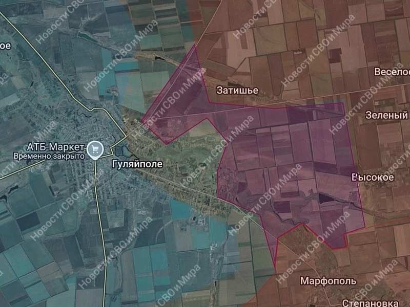    Родина Нестора Махно — Гуляйполе — становится «дотационной»: российские войска уже в городе