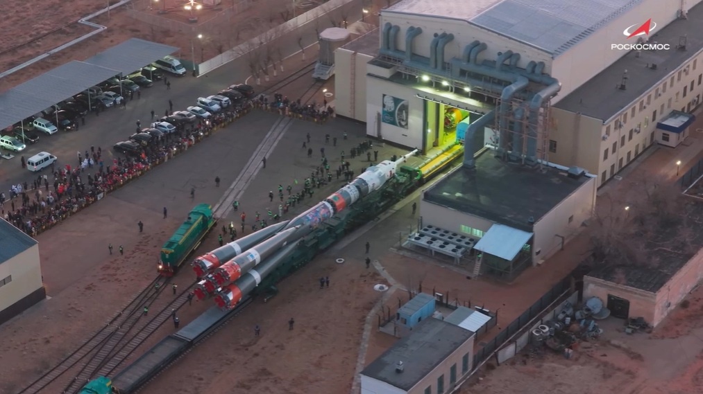 Съемки Роскосмоса коптером. Скриншот