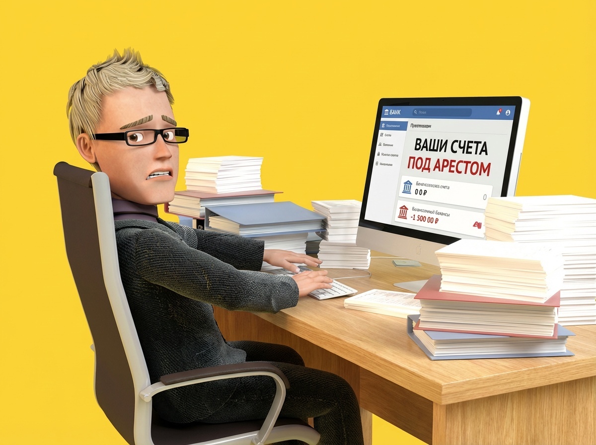 Ничто так не мотивирует сдавать отчетность, как блокировка расчётного счёта 