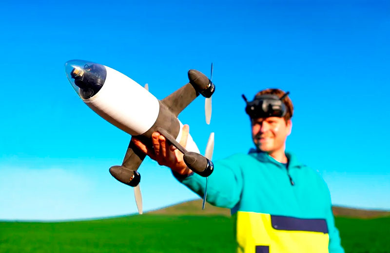 Новый рекорд Гиннесса – Дрон Peregreen 3 разогнался до 580 км/ч