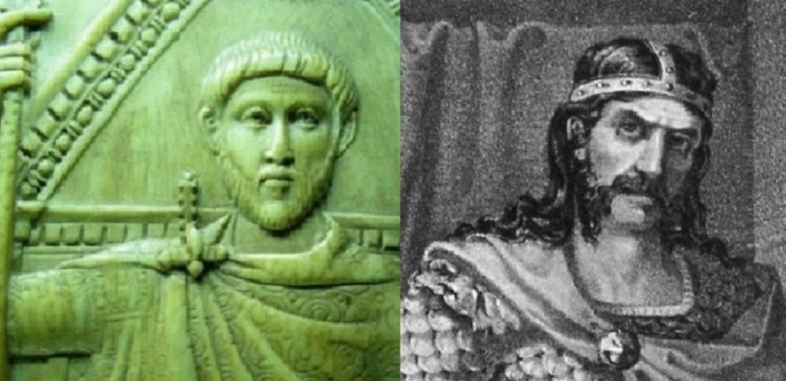 Судя по их римскм изображениям, СТИЛИХОН (слева) и АЛАРИХ (справа) - оба имели отнюдь НЕ НЕМЕЦКУЮ внешность. (материал из открытых источников)
