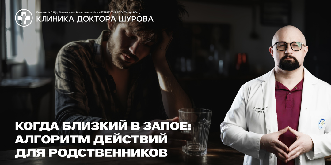 Когда близкий в запое: алгоритм действий для родственников