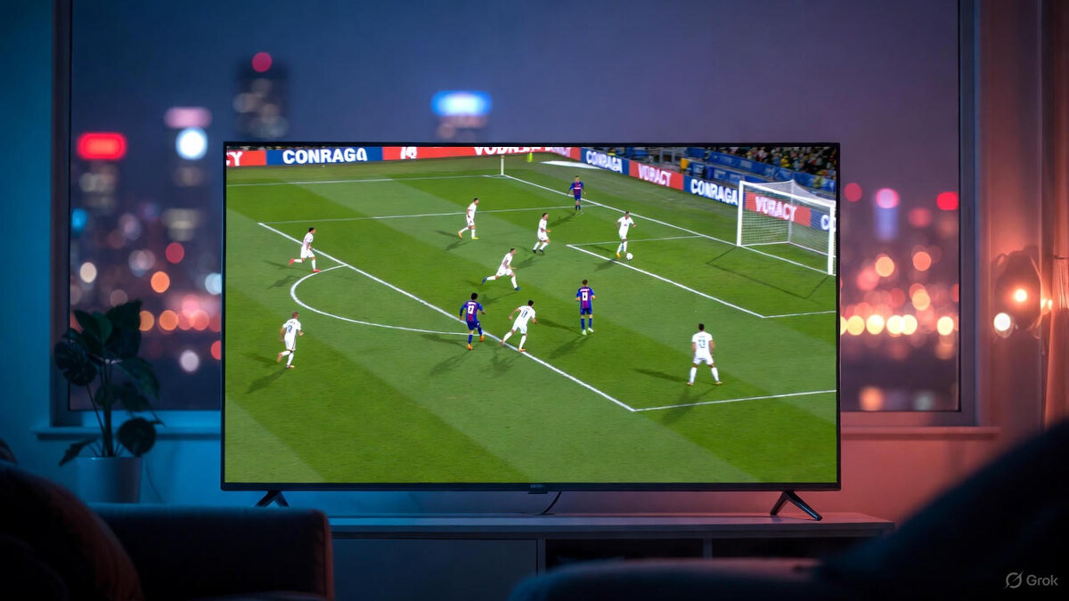    25 ноября можно будет посмотреть очередные матчи Лиги Чемпионов в трансляциях. Фото: ИИ