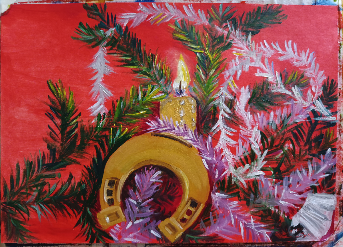 Картина Новогоднее настроение