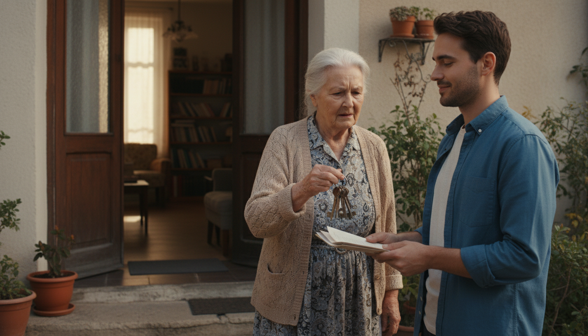 Имущество сразу переходит к другому человеку