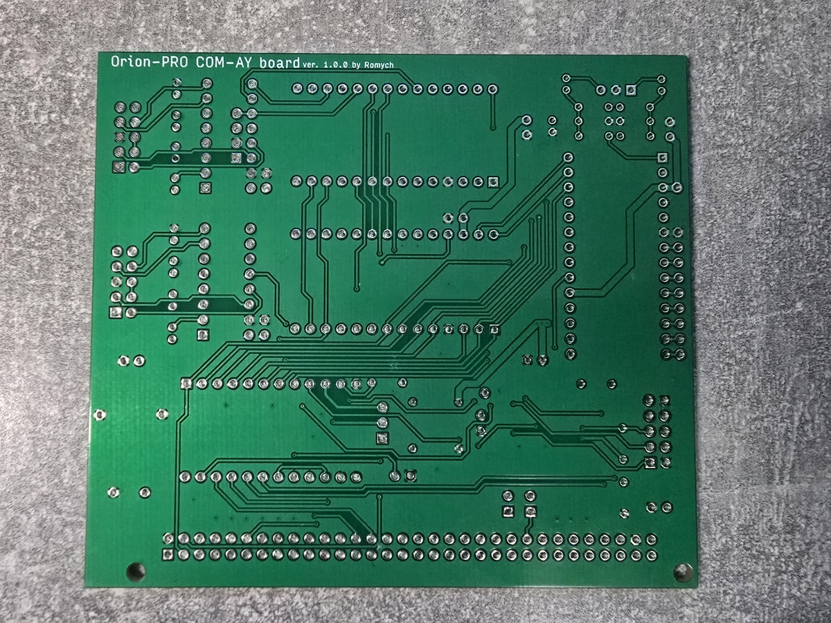 Плата расширения COM-AY для компьютера Орион-ПРО.