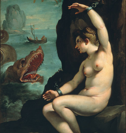 Картина «Андромеда, освобождаемая Персеем» Манетти Рутилио