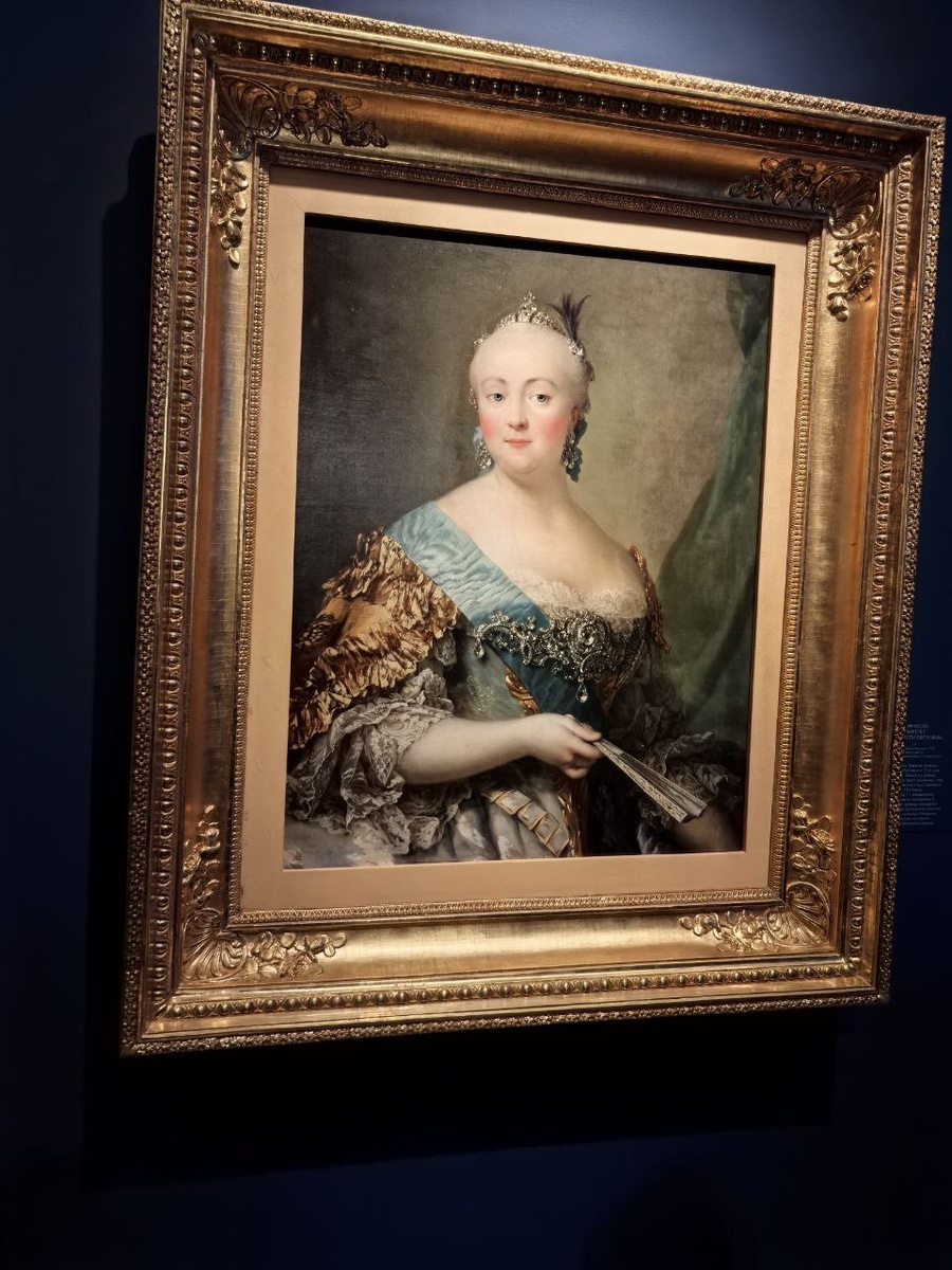 В. Эриксен "Портрет Елизаветы Петровны", 1758 г.