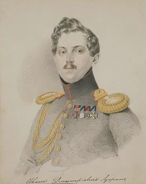    Генерал Иван Лужин в промежутке между турецкой и польской военными кампаниями был посредником в сватовстве Александра Пушкина к Наталье Гончаровой