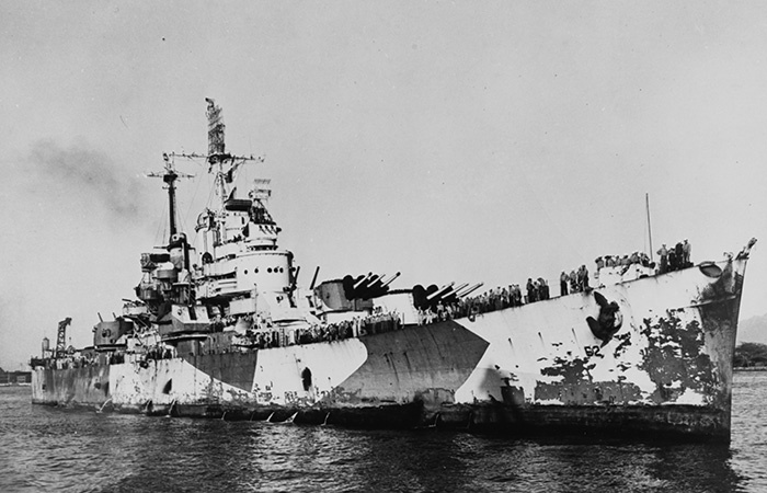 USS Birmingham - место первого эксперимента