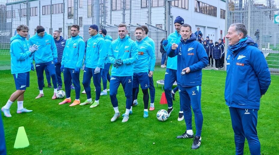    «Зенит» готовится к матчу Кубка России с «Динамо». Фото: ФК «Зенит»