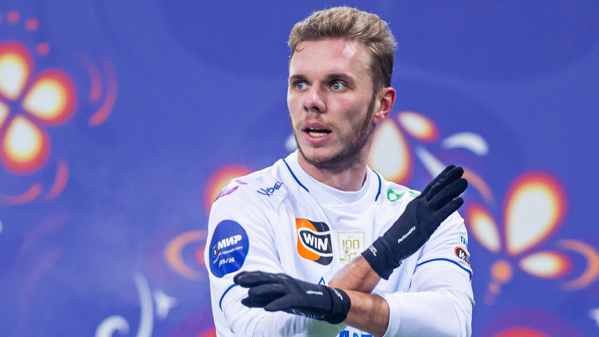    Максим Глушенков.Анна Мейер ФК «Зенит»