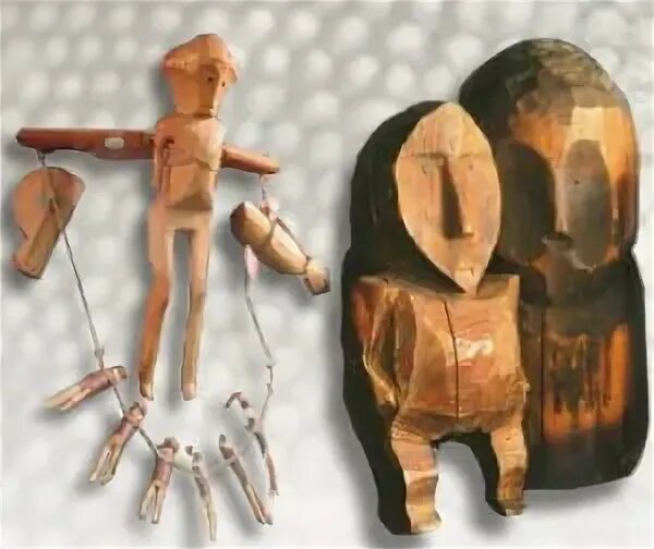 Игрушки нивхов - коренного малочисленного народа Дальнего Востока