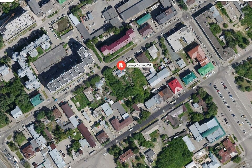    Квартал, где находится участок на ул. Гоголя, 65. Источник: "Яндекс Карта"