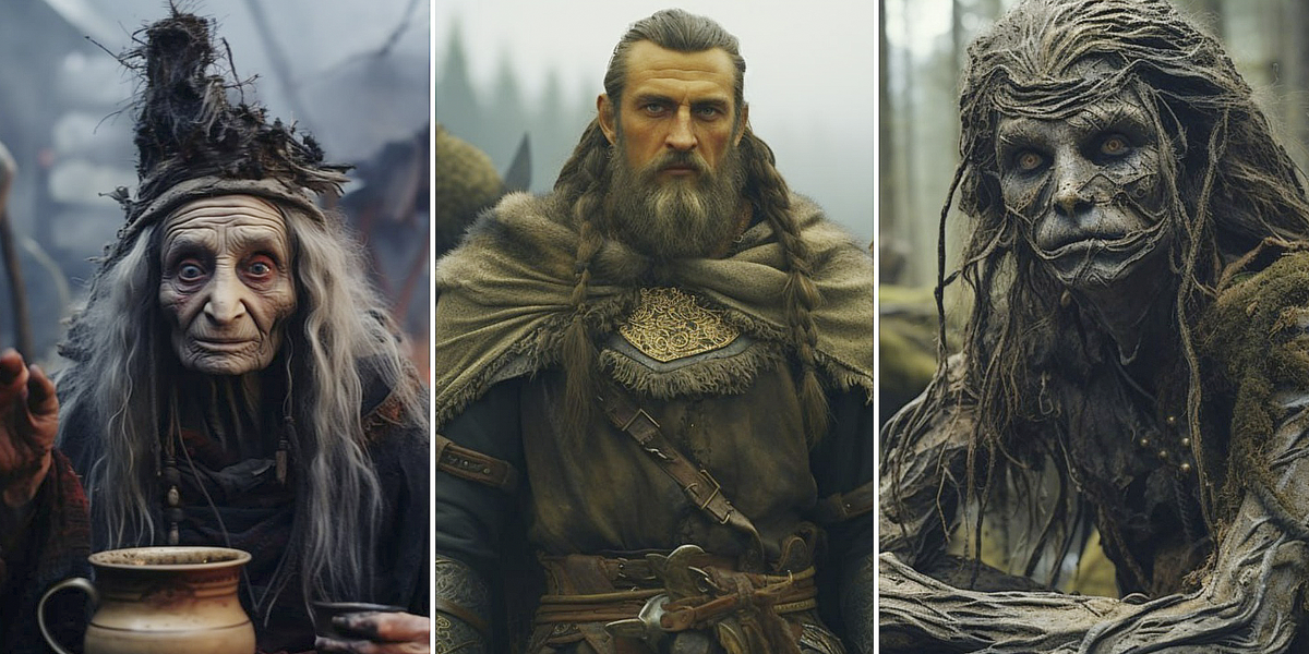 Герои русских сказок