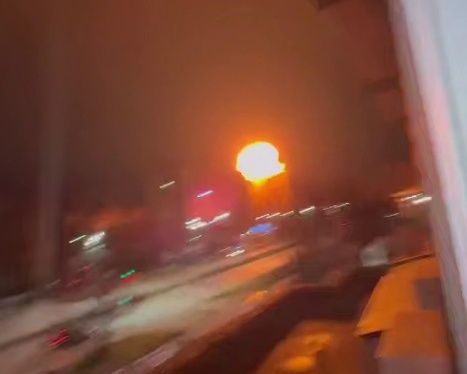    Кадр видео из соцсетей