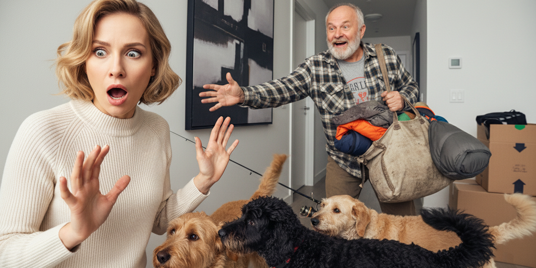Я и собачки переезжаем к тебе. В деревне скучно! – громогласно заявил дядя, заявившись к племяннице